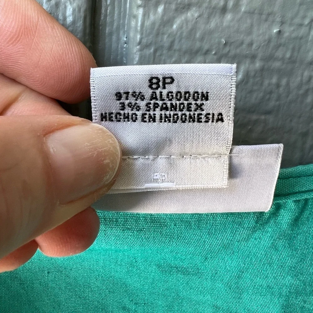 Liz Claiborne Green Sleeveless Dress - Picture 6 of 14